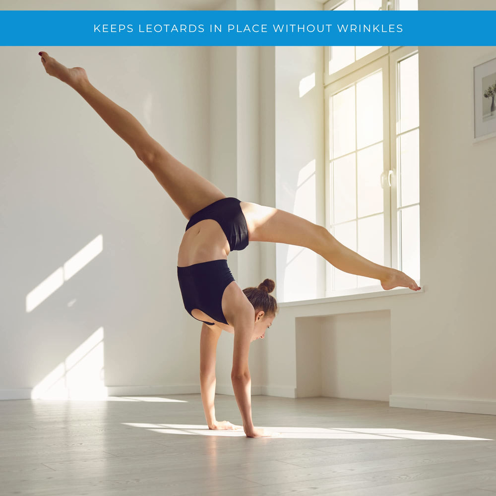Invisible hold for clothing and accessories during performances.