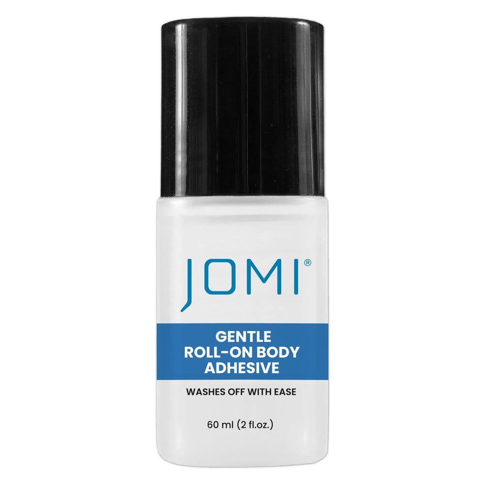 JOMI COMPRESSION roll-on body glue 2oz provides reliable skin and fabric adhesion.