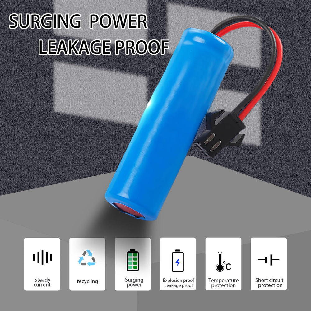 Jomi and Jolly 2-pack battery pack connectors image side view for universal compatibility