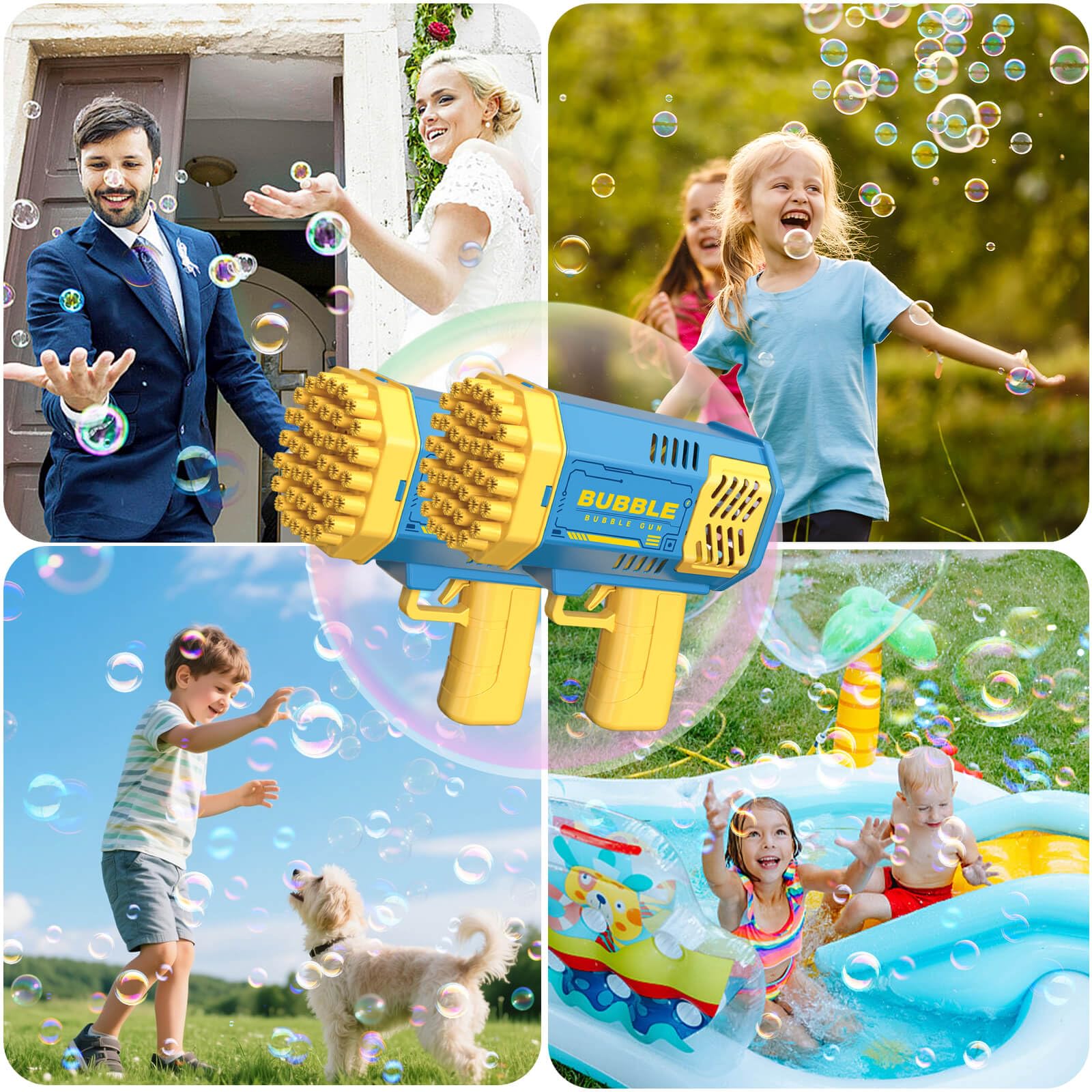 JONEG outdoor bubble show ideal for parks and birthday celebrations