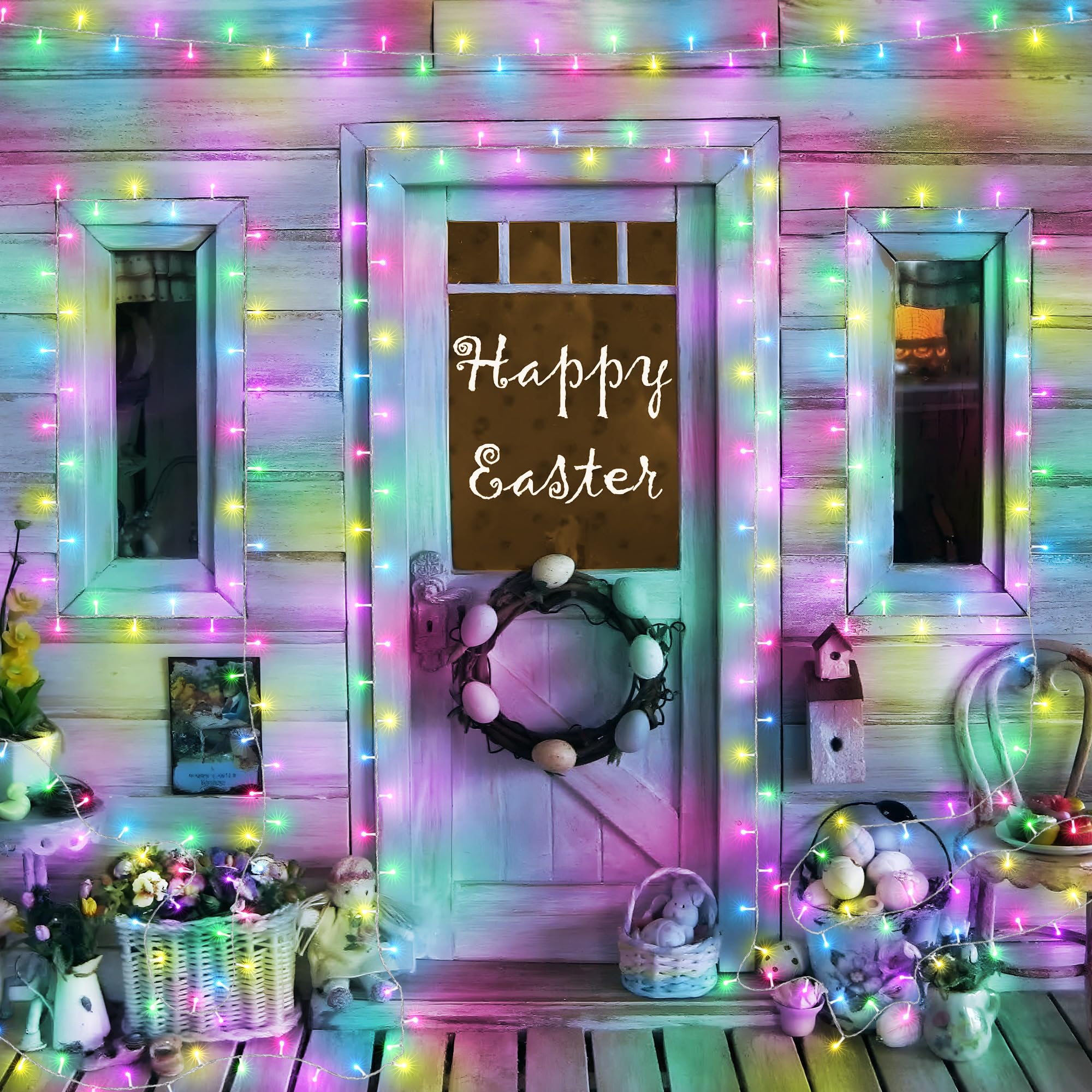 joomer connectable easter string lights form bigger festive scenes