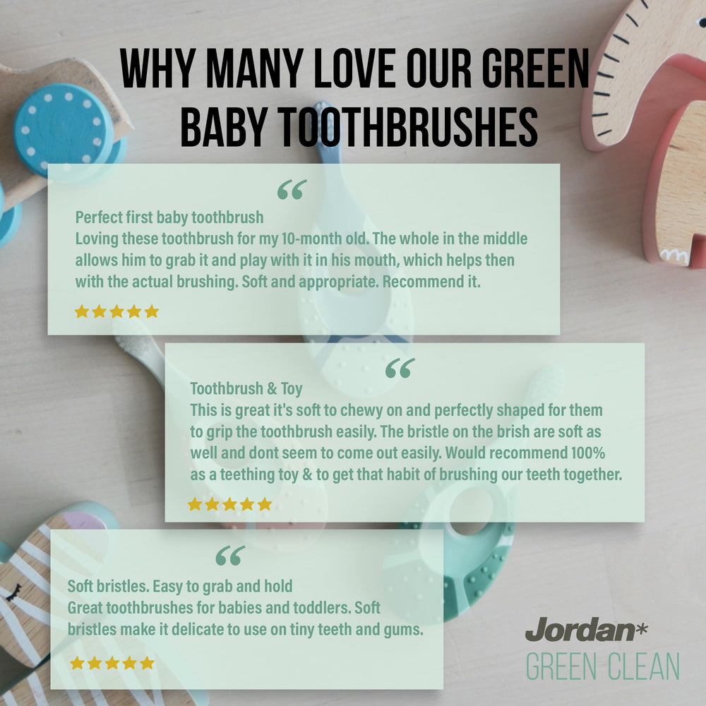 Jordan Green Clean compact handle designed for small hands