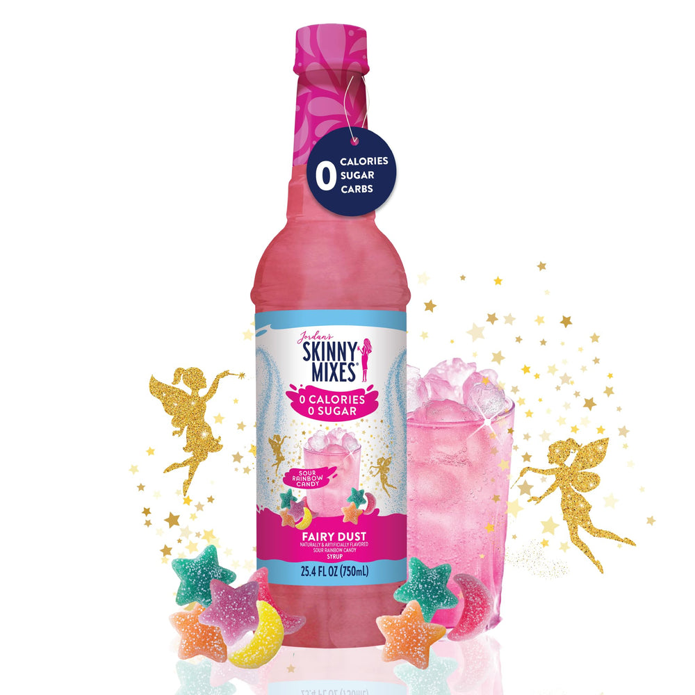 Jordan's Skinny Mixes Blueberry Lavender Syrup adds floral fruit complexity to hot or iced drinks.