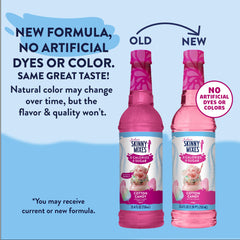 Jordan's Skinny Mixes Cotton Candy Syrup pour reveals whimsical sweetness.