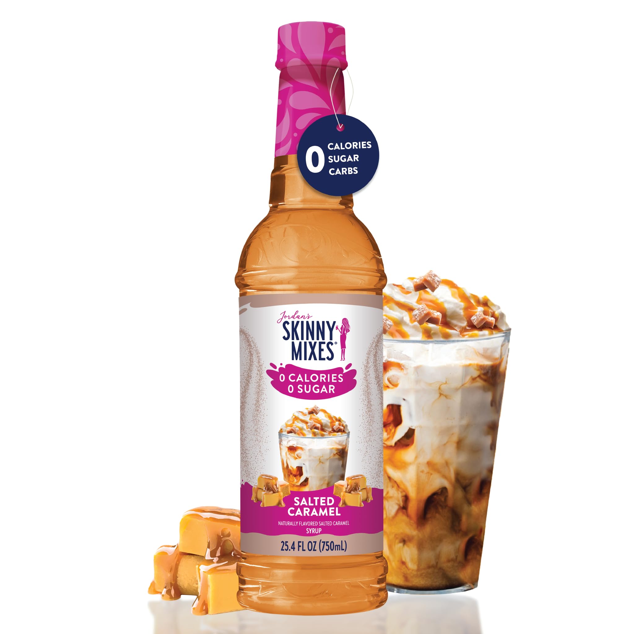 Jordan's Skinny Mixes kosher sugar free syrup for cocktails or desserts