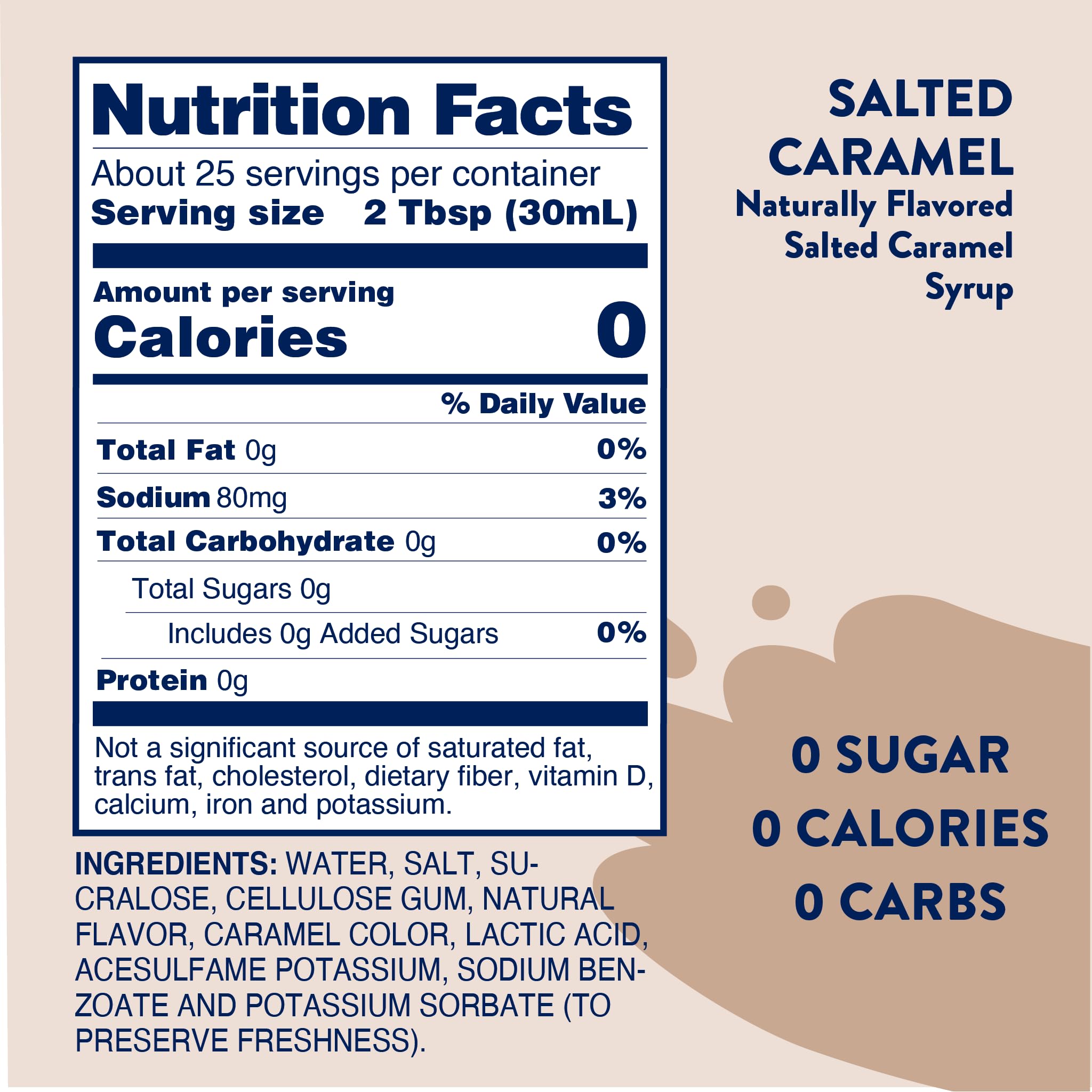 Jordan's Skinny Mixes sugar free syrup drizzle over yogurt for light sweetness