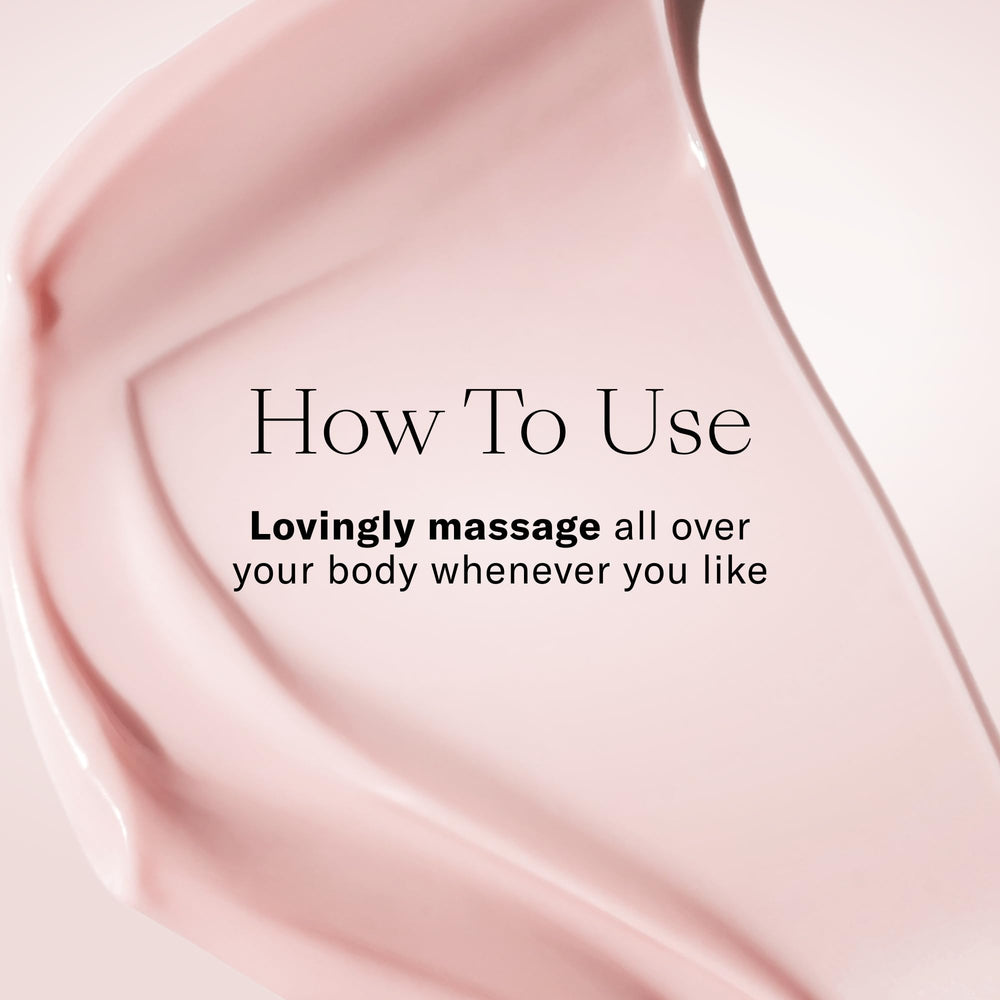 Josie Maran product shot shows nourishment against dryness and dullness.