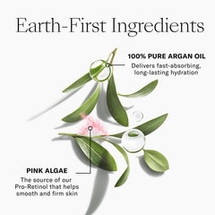 Josie Maran unscented body butter application on skin promotes comfort and nourishment.