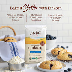 Jovial Einkorn flour on pizza night promises a golden crust and rich aroma