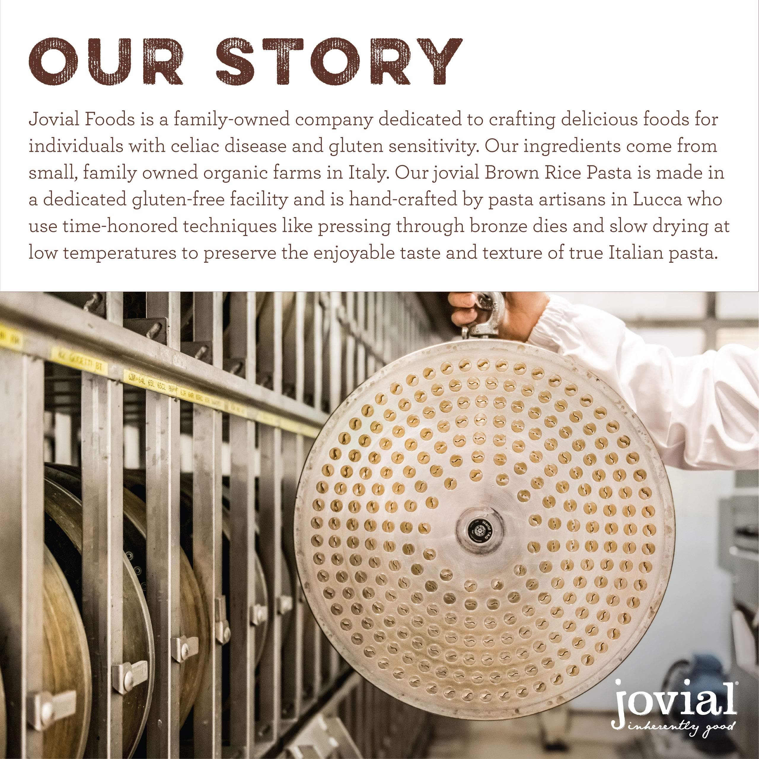 Jovial Italian-made pasta artisans slow-drying for superior flavor