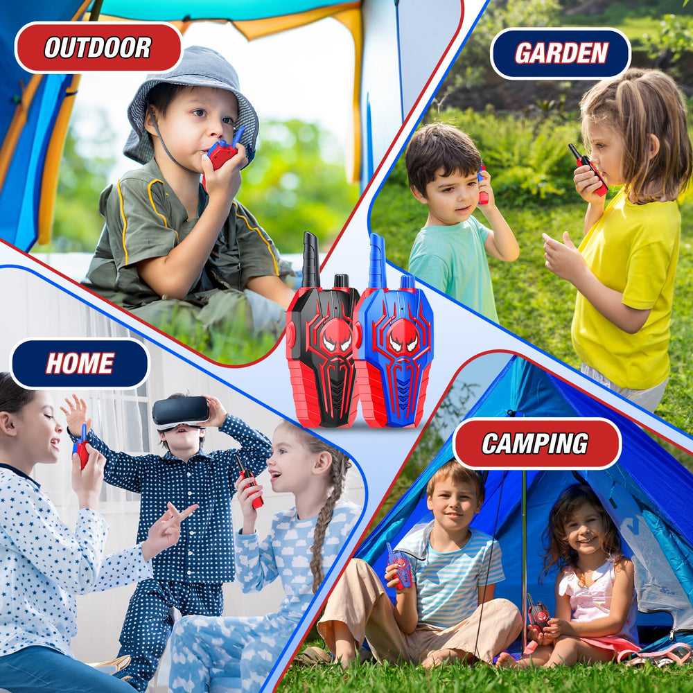 Crystal clear sound from JovialToyz walkie talkie enables clear conversations.