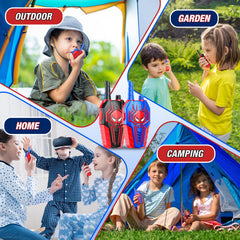 Crystal clear sound from JovialToyz walkie talkie enables clear conversations.