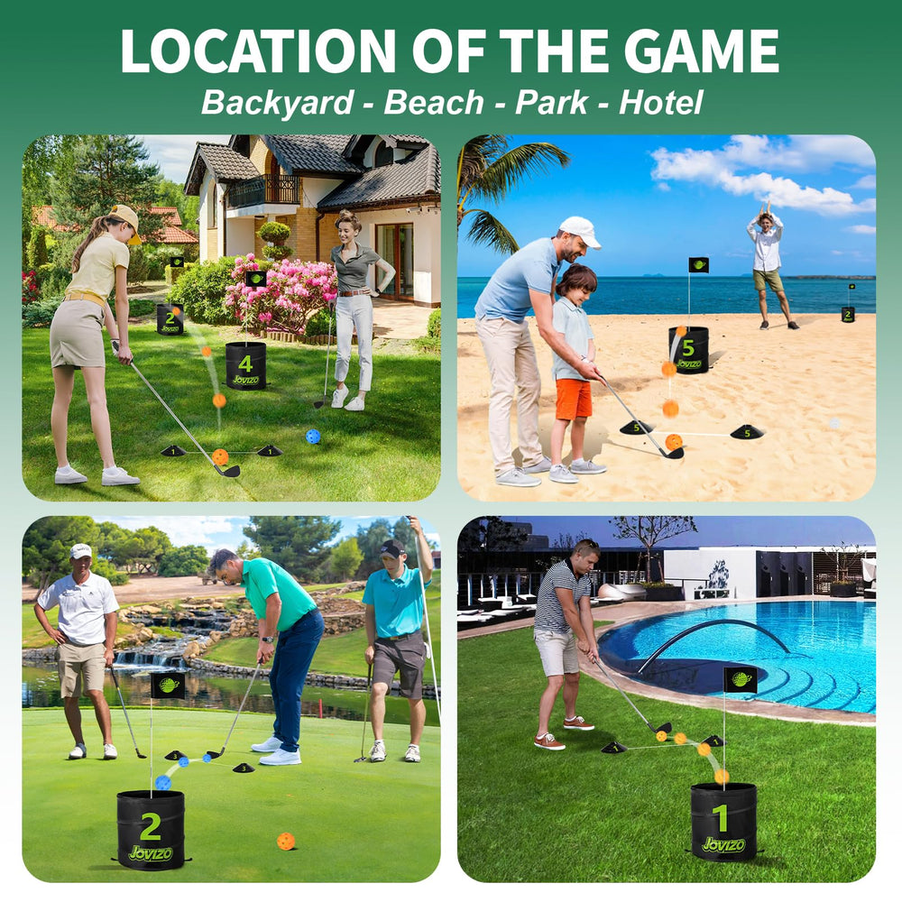 Jovizo Adjustable Golf Club adapts to different heights for inclusive use