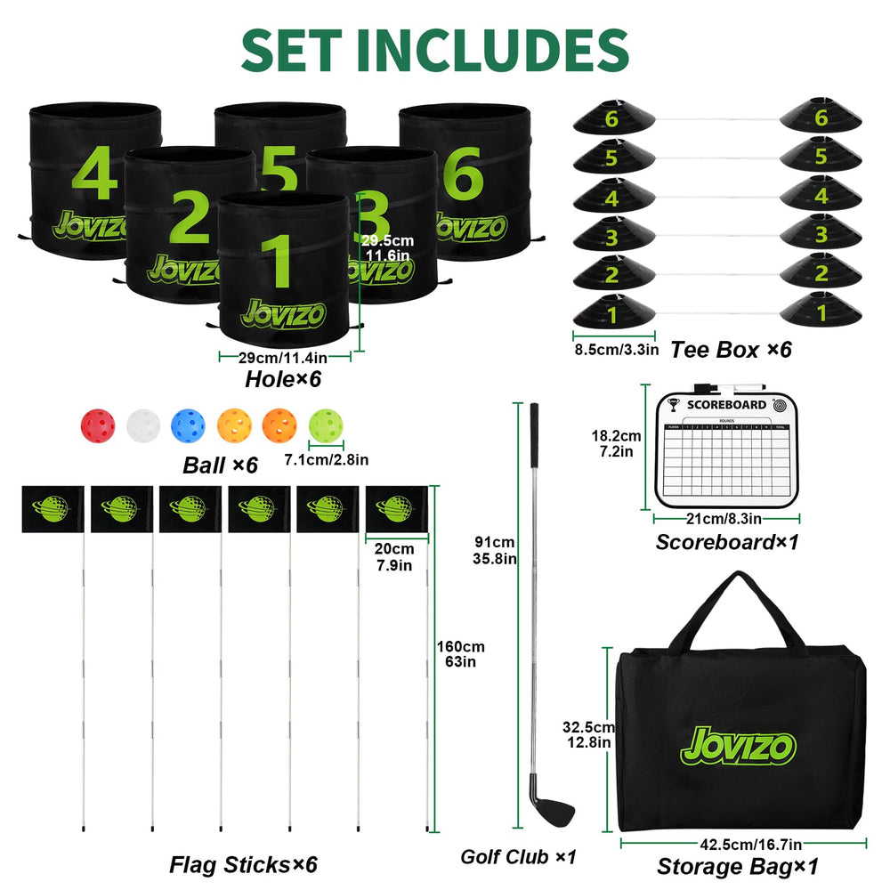 Jovizo Golf Balls designed for reliable rolls on indoor and outdoor surfaces