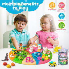 JOY SPOT! Mermaid theme dough kit for creative maritime adventures.