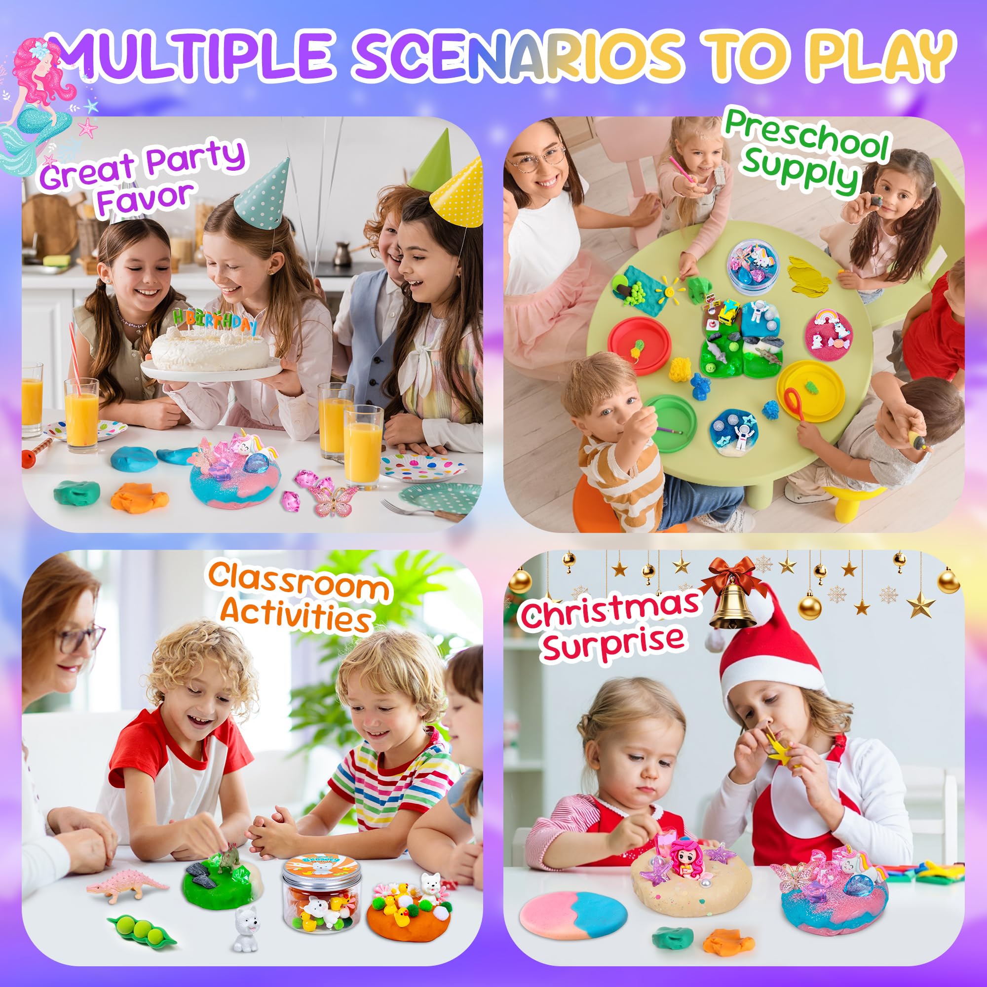 JOY SPOT! Ocean Adventure dough jars for tactile exploration and calm focus.