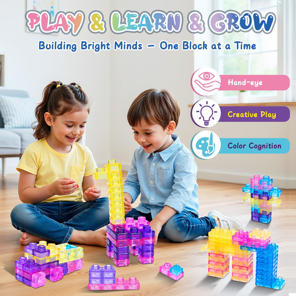 JOY SPOT! Portable 40-piece set for travel and classroom activities.