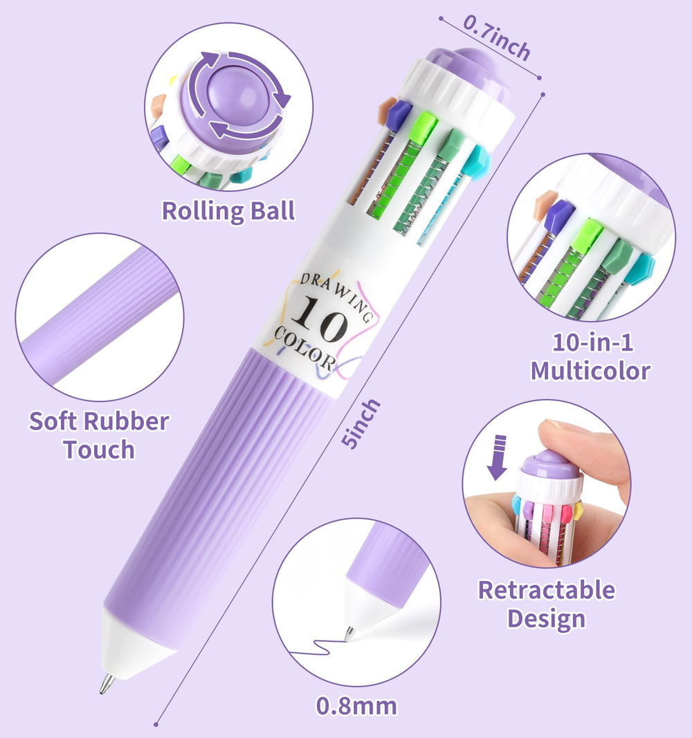 Joyask 0.8mm fine point enables precise writing and clean lines.