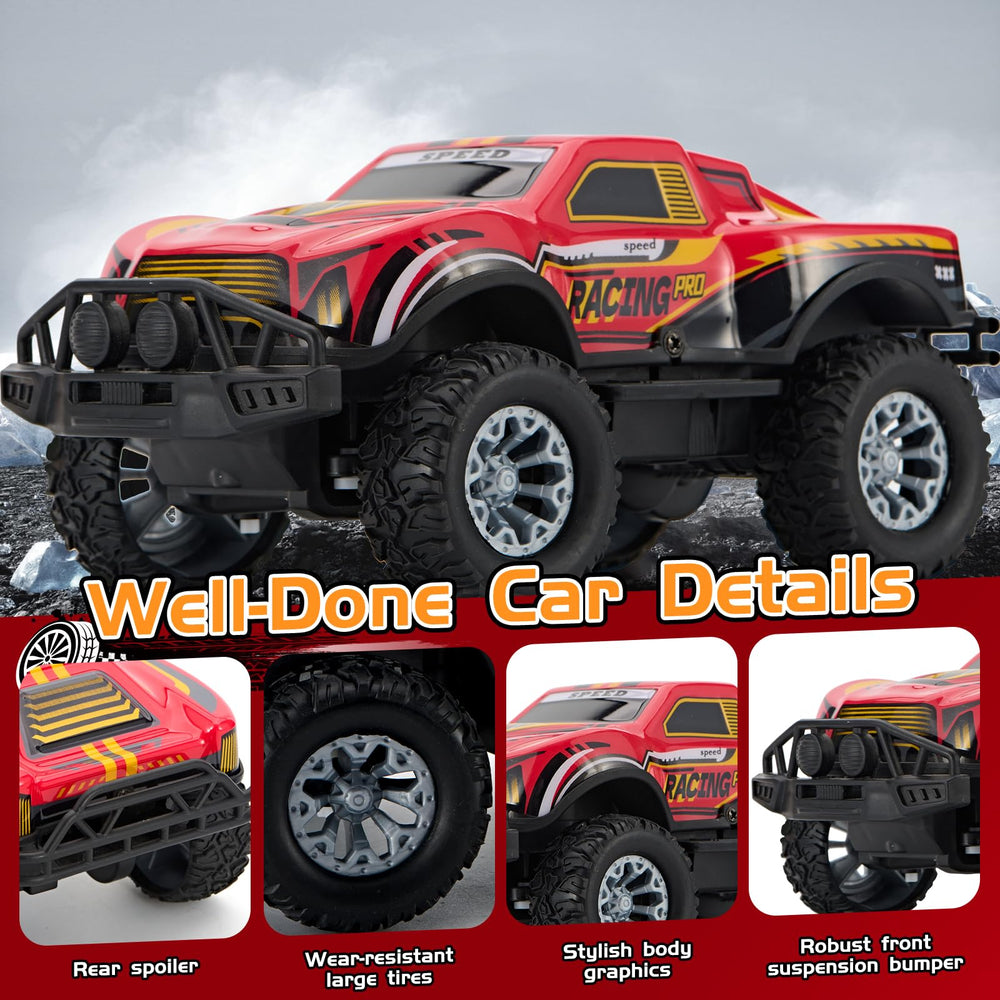 JOYBLI remote control off-road truck LED headlights enhance night play