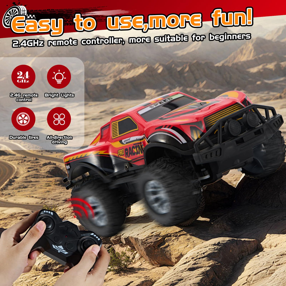 JOYBLI remote control off-road truck rear spoiler highlights stable handling