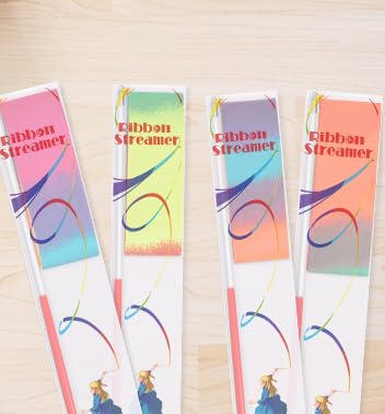 JoyCat rainbow-themed unicorn and fairy party ribbon set for themes.