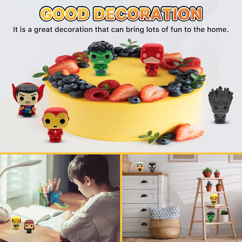 Joyday holiday decor figures brighten parties and shelves.