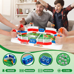 Joyddo mini foosball table goal bell signals scores during games.