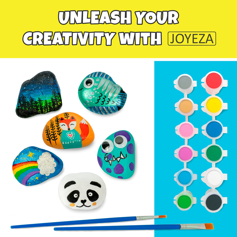 JOYEZA Instruction guide with simple steps to start painting