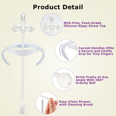joyfeed Soft silicone nipple close-up highlighting BPA-free material and gum-friendly design.