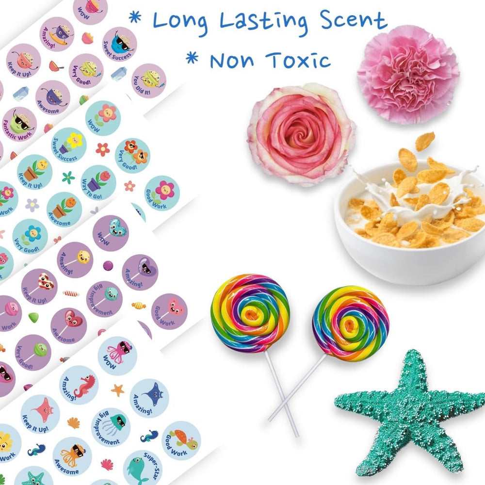 Joyful Artistry bright colors and easy peel design for quick use