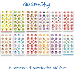 Joyful Artistry sheets show 15 stickers each for easy reward charts