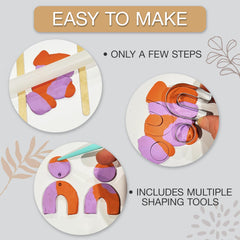 JOiFULi 132 Pc craft sticks and sandpaper support clean edges
