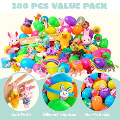 JOYIN safe non-toxic eggs made from durable polypropylene for worry free play.