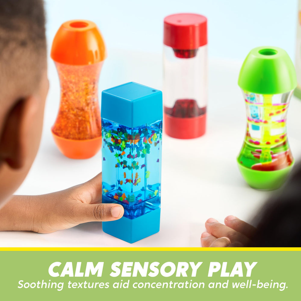 Joyin classroom corner fidget tubes aid peaceful regrouping during tasks