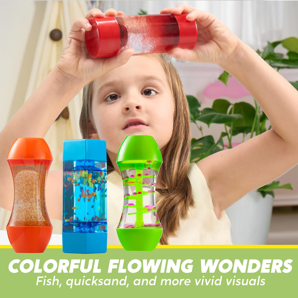 Joyin fidget tubes support speech therapy sessions and language activities