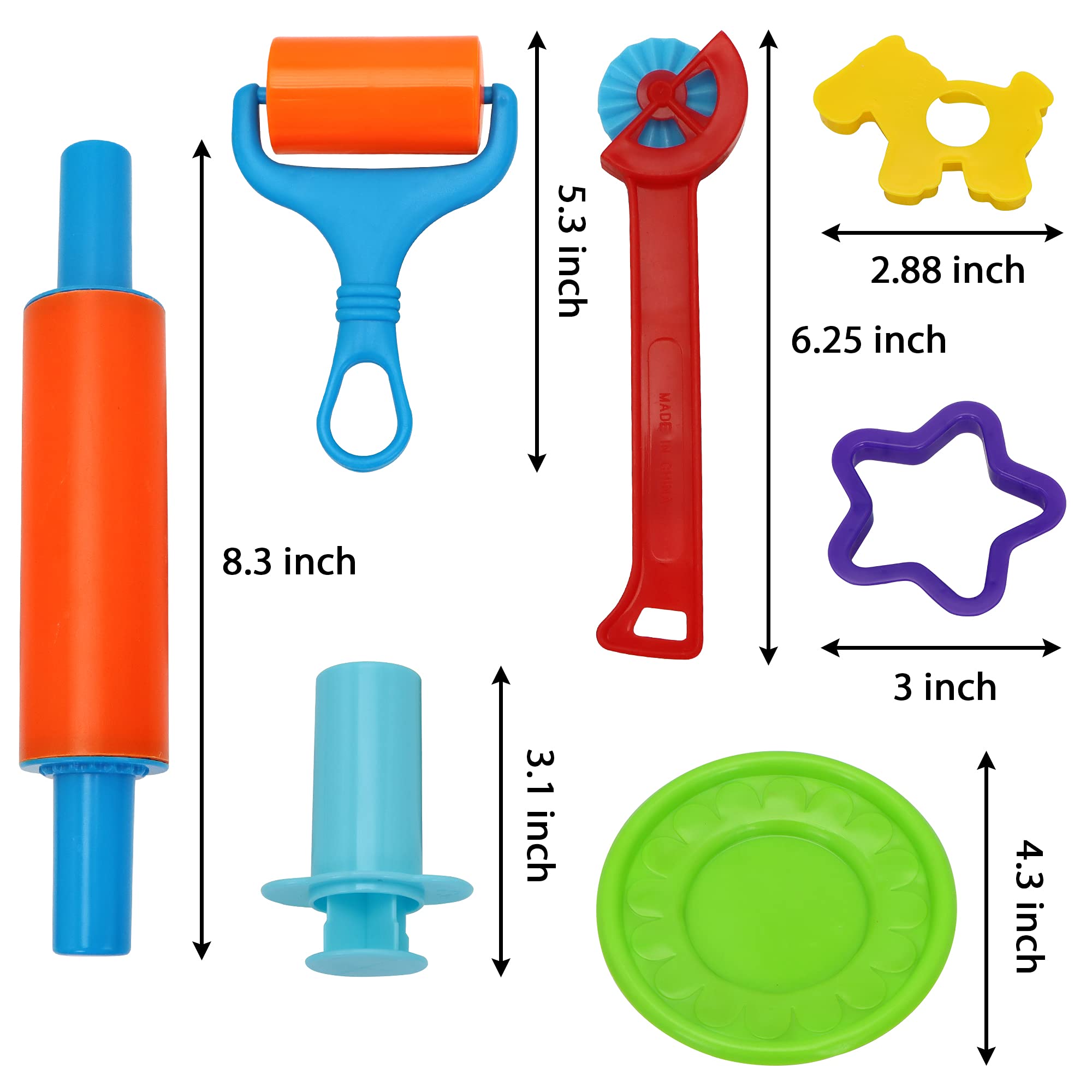 JOYIN classroom setup with clay tools ideal for group craft time.