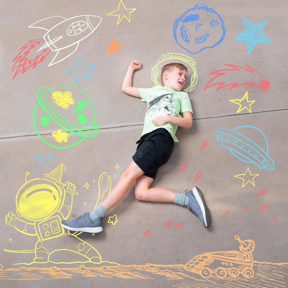 JOYIN colorful chalk pieces great for doodles and group art