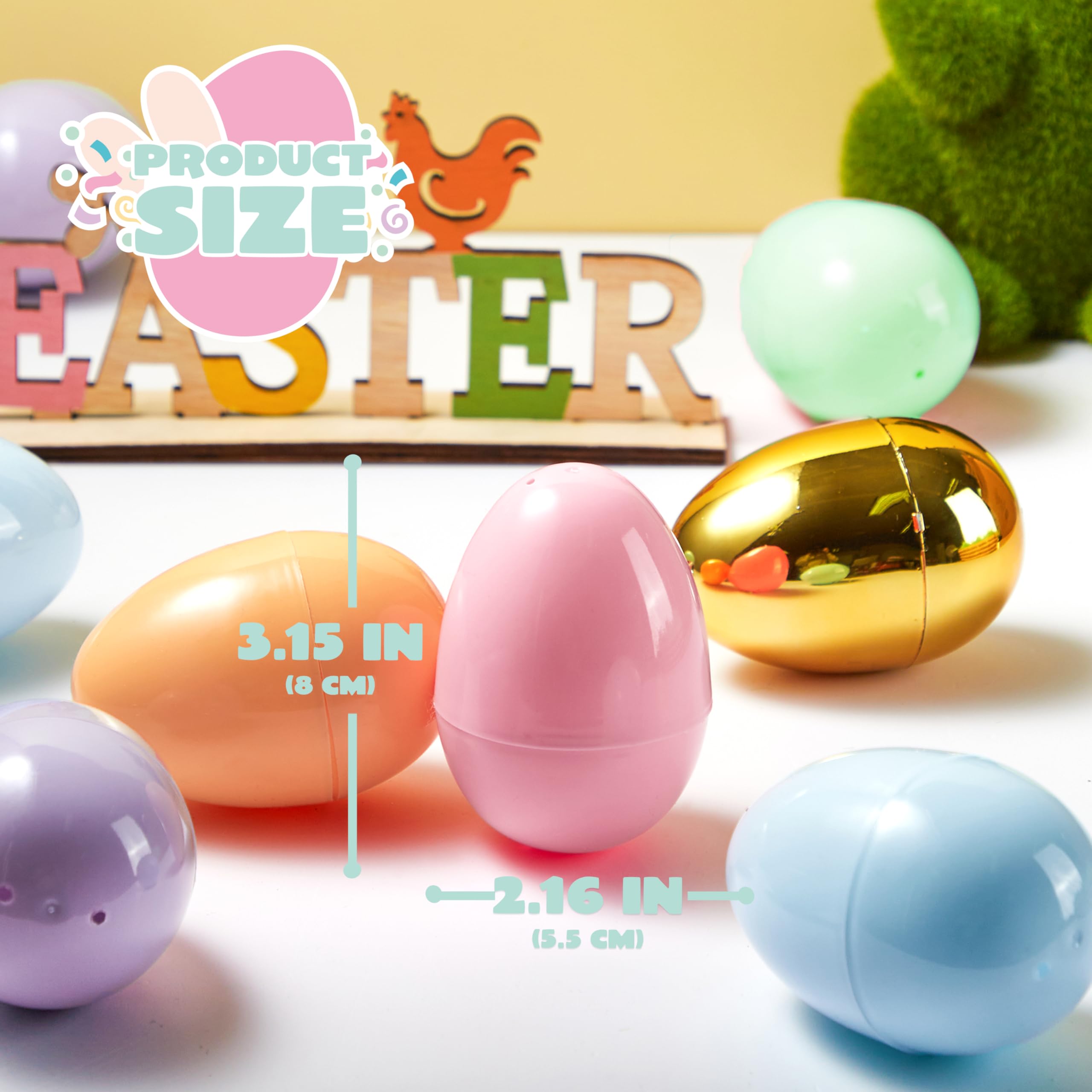 JOYIN versatile Easter decor and classroom prizes with bright color options.