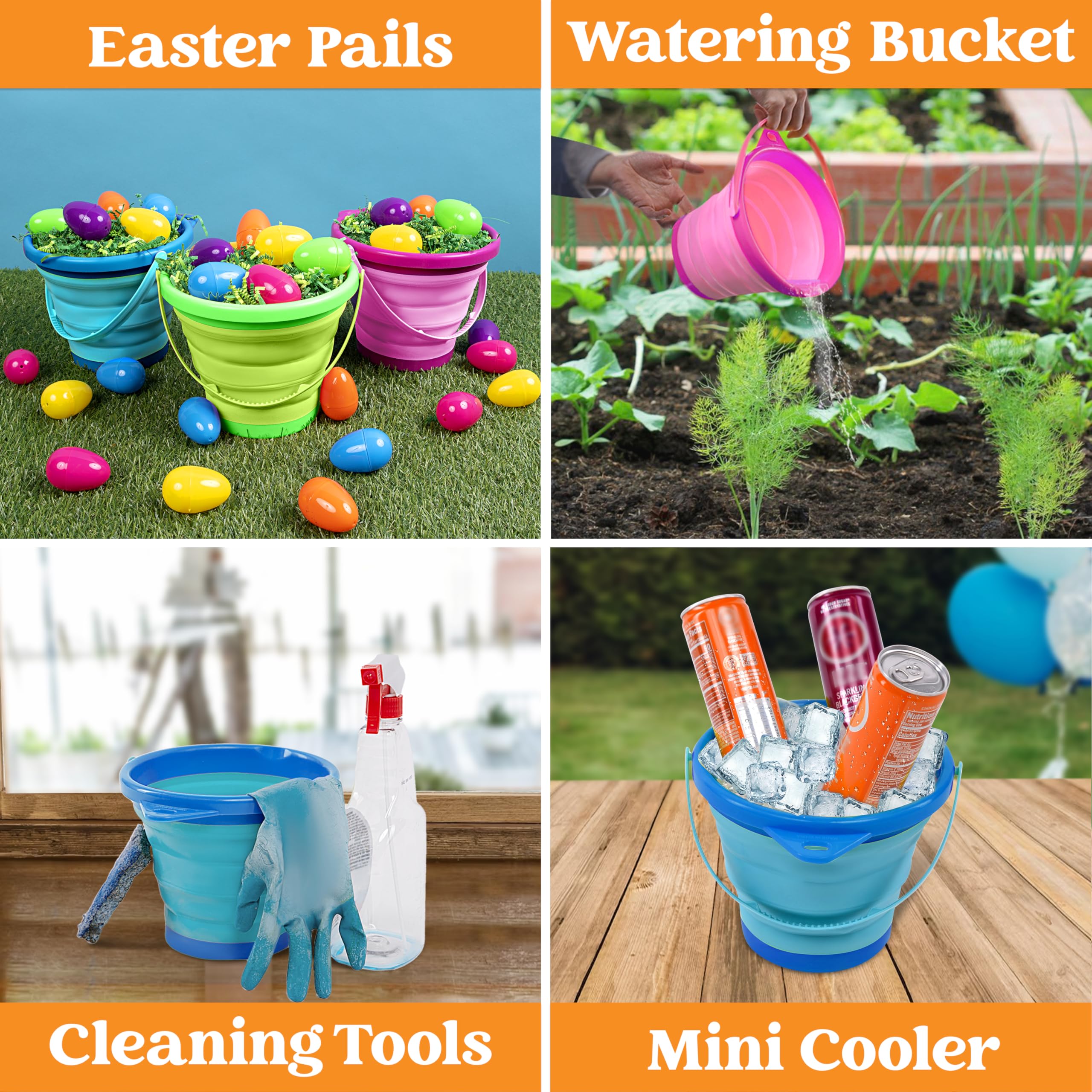 JOYIN 3-pack travel-friendly set easy to pack for trips