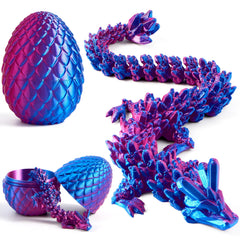 JOYIN dragon egg with open top revealing the dragon inside for Easter fun.