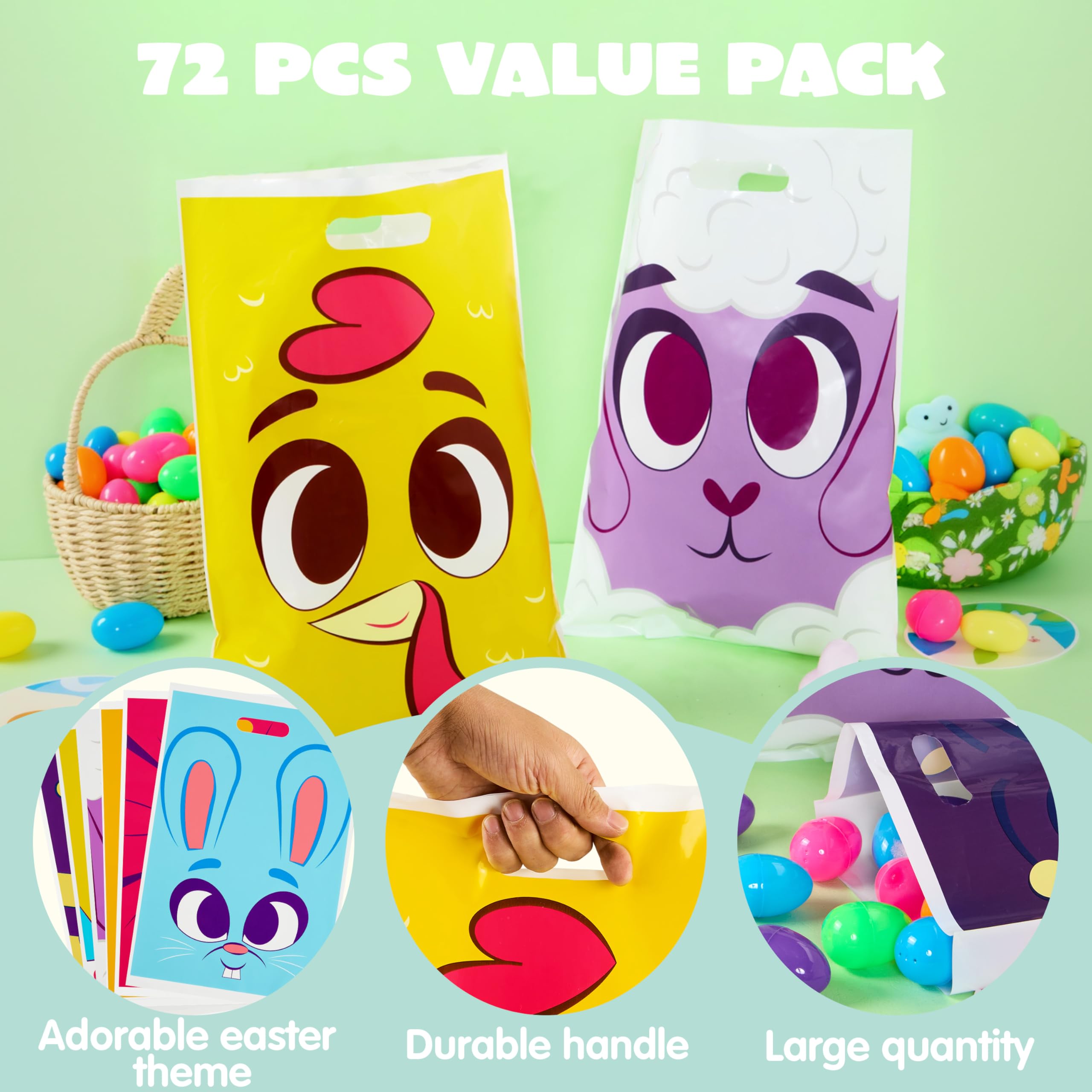 JOYIN Easter theme designs showcase animal characters for festive party favors