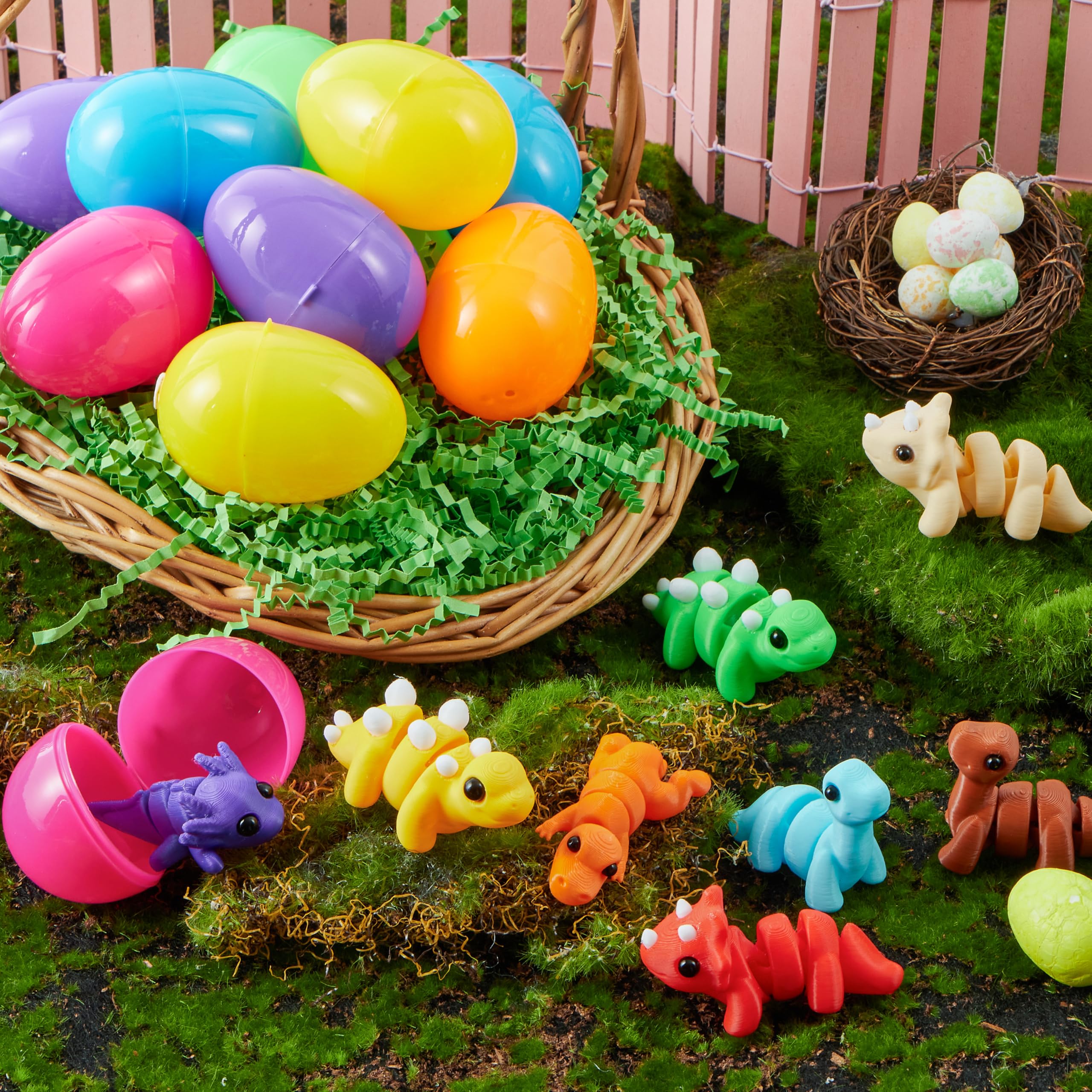JOYIN easter basket filler dino egg adds color and curiosity to celebrations