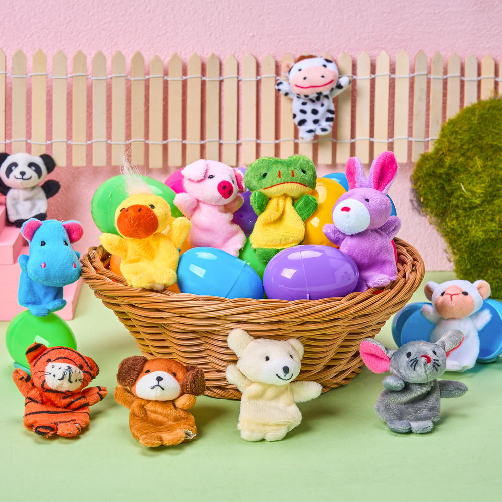 JOYIN Easter basket stuffer eggs add color to baskets