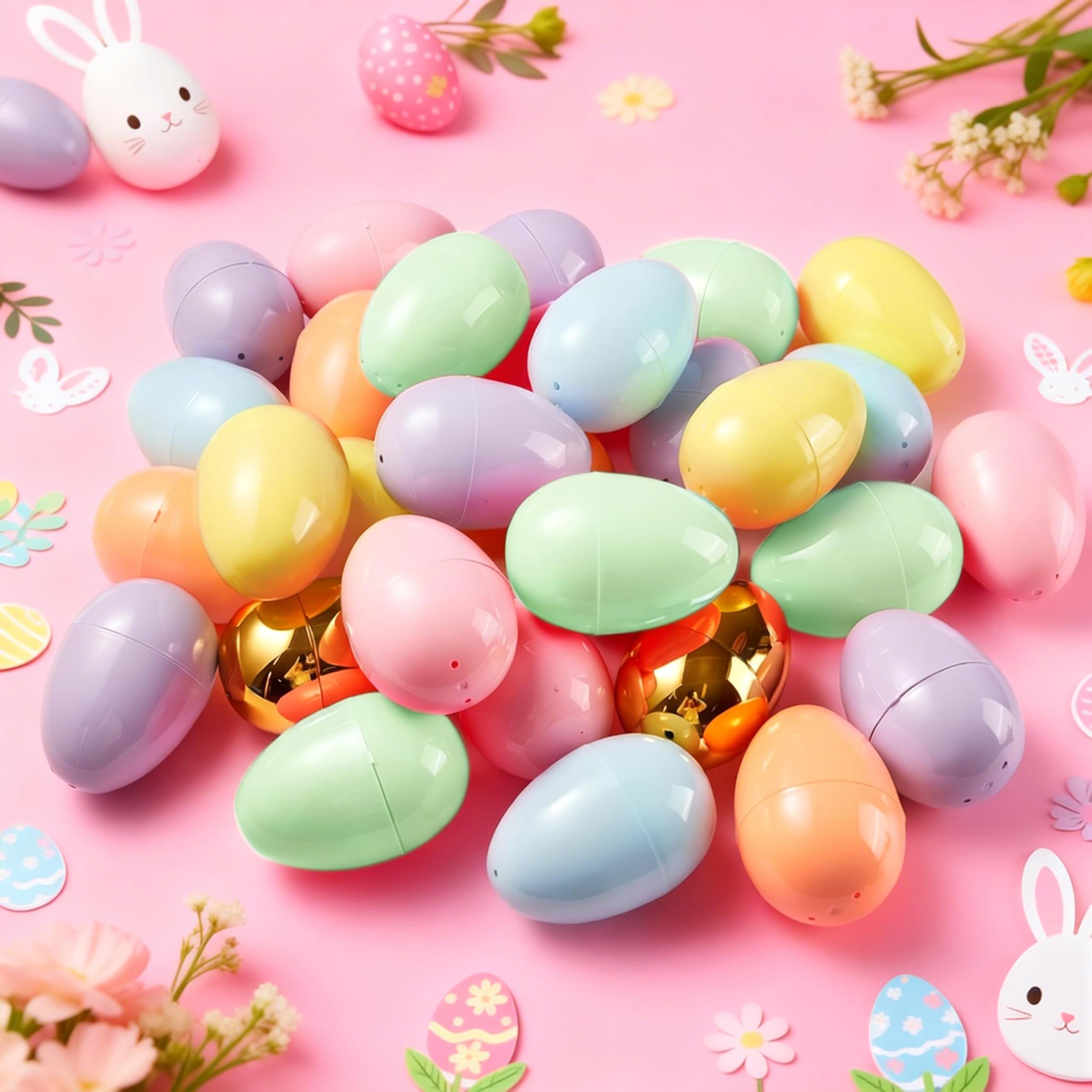 JOYIN Easter egg bulk pack for easy storage and reuse.