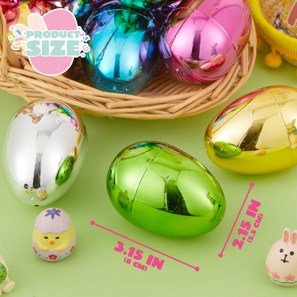 JOYIN metallic purple Easter egg enhances themed party fillers.
