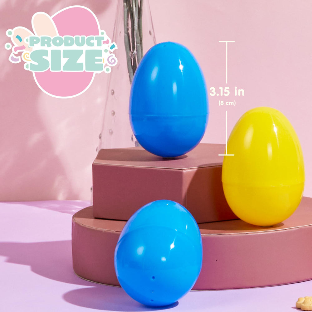 JOYIN 3.15-inch eggs light up centerpieces and festive displays.