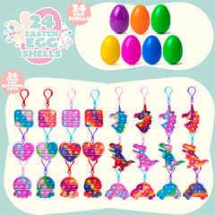 JOYIN eggs shown with colorful packaging, perfect as party favors.