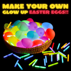 JOYIN glow sticks for Easter eggs safe bright decorations and egg hunts