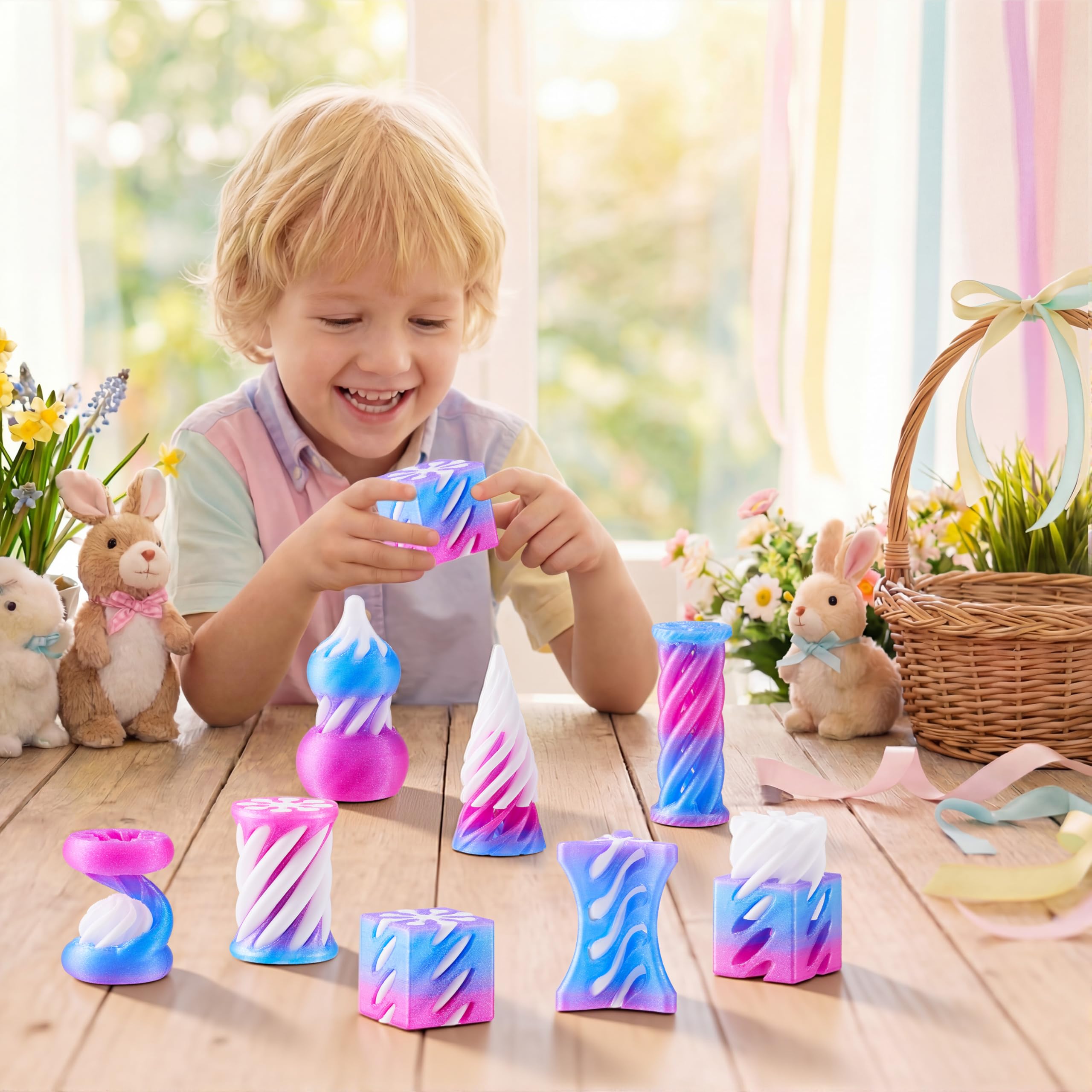 JOYIN packaging design for Easter eggs with vibrant, gift-ready presentation.