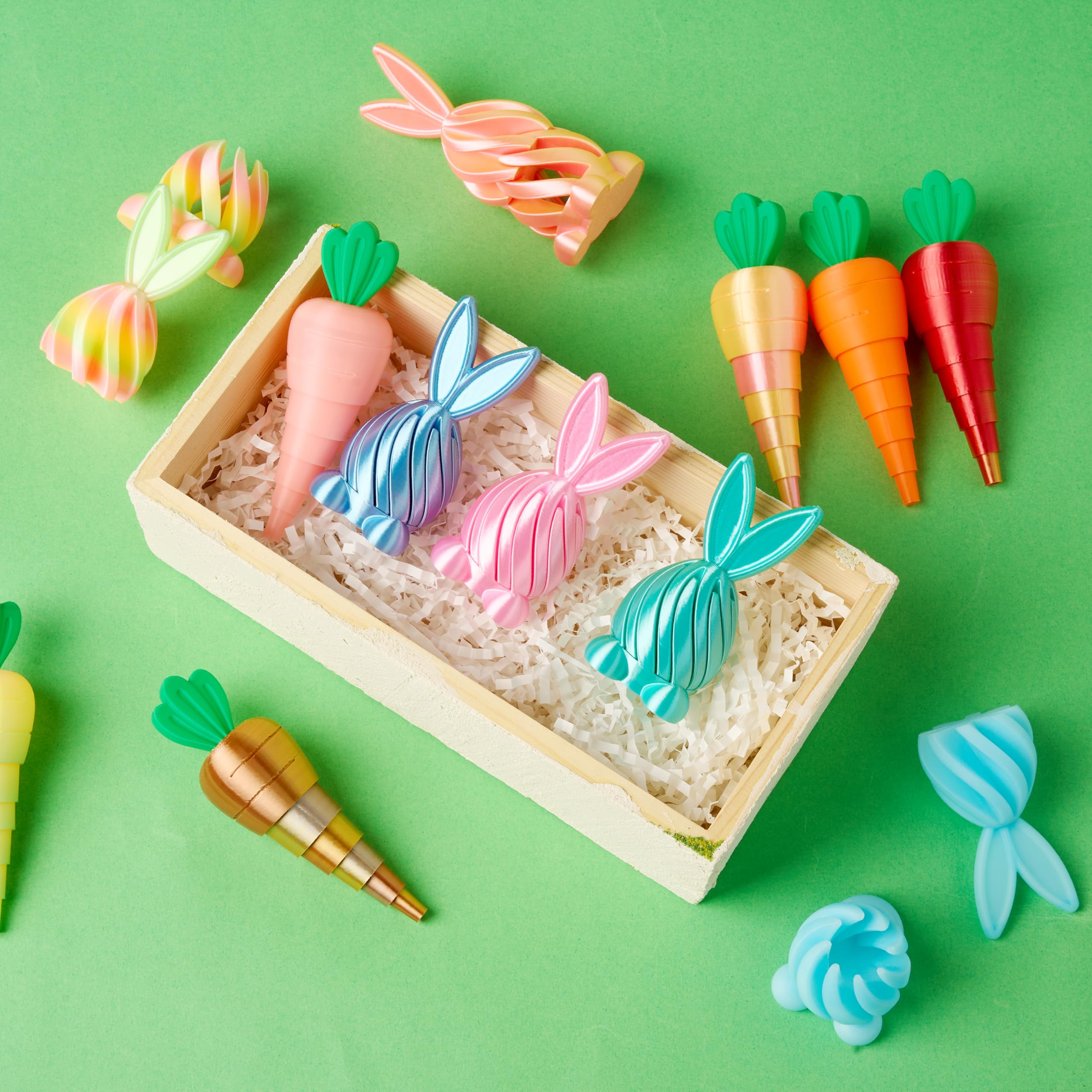 JOYIN party favors pack with Easter-themed 3D toys to enhance celebrations.